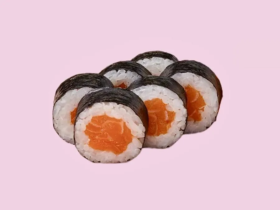 Маки с лососем