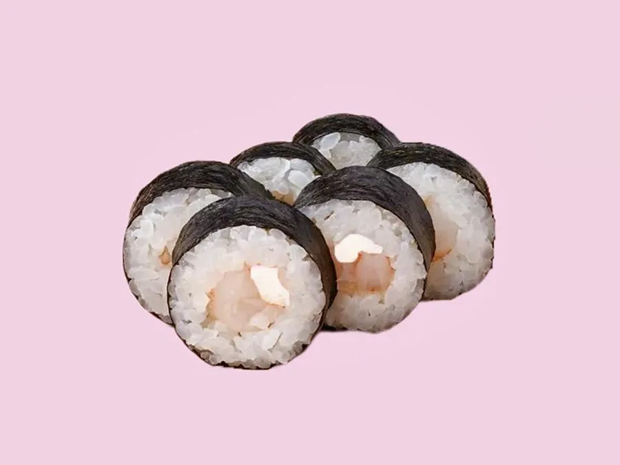 Маки с креветкой